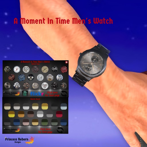 A Moment In Time Men's Watch "BOXED"