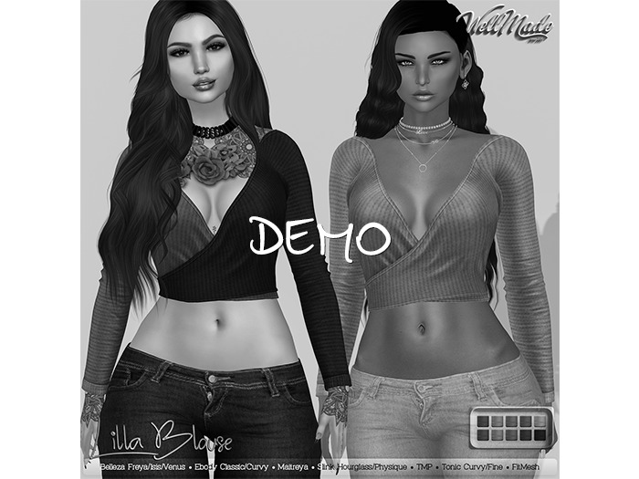 [WellMade] Lilla Blouse DEMO