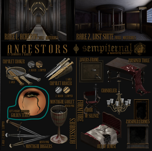 + SEMPITERNAL [Ancestors] Golden Tears
