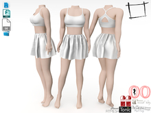 WC704 Ruffled Mini Cheerleader Skirt DevKit