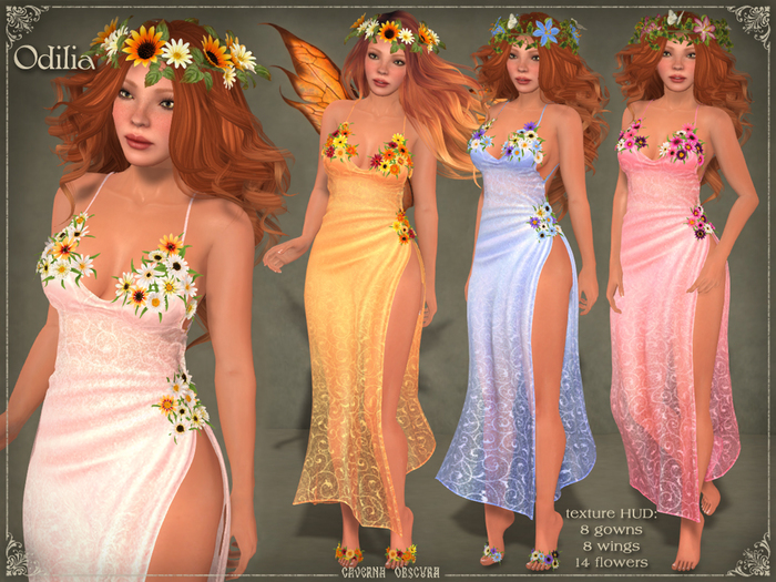 Odilia Gown by Caverna Obscura - various mesh bodies