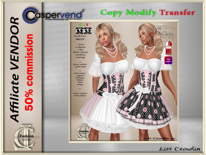 LC  Affiliate Vendor [Dirndl]- Patty rose