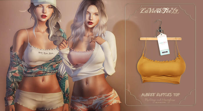 Tee*fy Aubree  Ruffles Top - Sunny