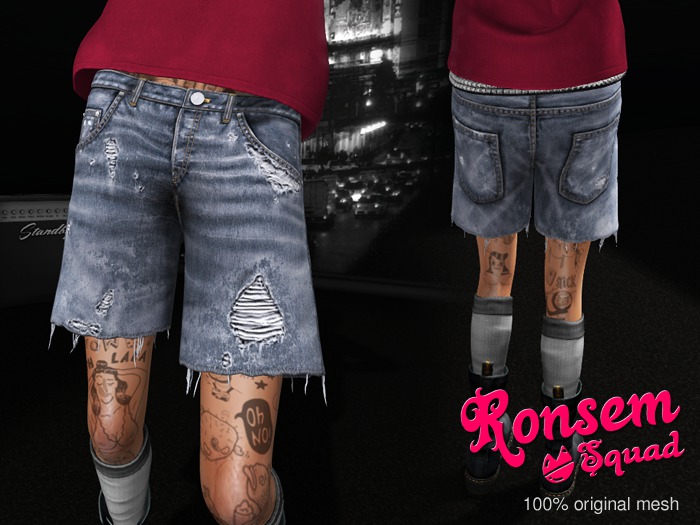 .::: Ronsem Squad :::.  Half Pants / dark