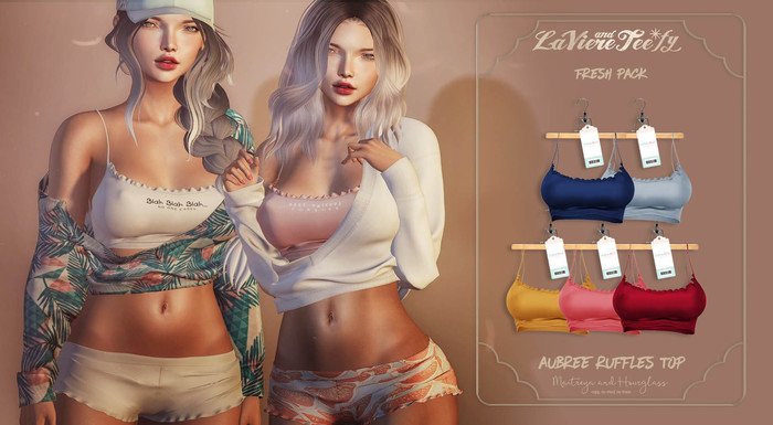 Tee*fy Aubree  Ruffles Top -  Fresh Pack