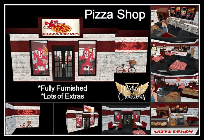 <MC> 2018 Pizza Shop (Unpacker Hud)
