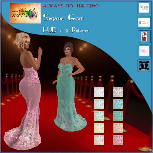 NUTS Inc - Sequana Gown - Wear/Add me
