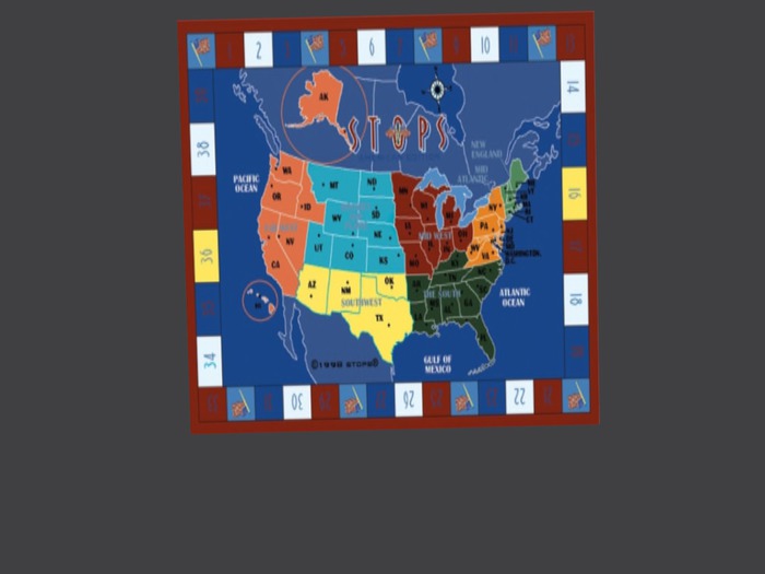 SALE - FREE GIFT - GP Rug - USA - 1 prim, 1LS