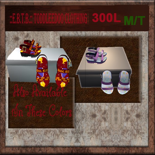 ::E.B.T.B.:: TD KIDS GIRL - Beach Sandals "Lee"