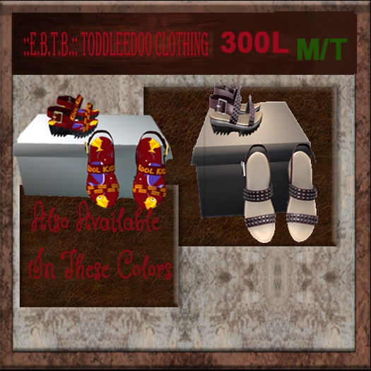 ::E.B.T.B.:: TD KIDS GIRL - Burgundy Sandals "Lee"