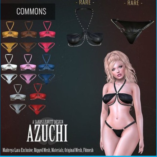 [Azuchi] Kat Panties Brown *Maitreya*