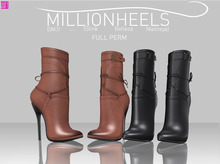 [DM] Full Perm  31 High-heel short boots