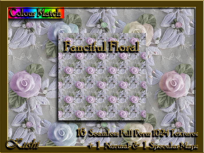 Fanciful Floral Textures