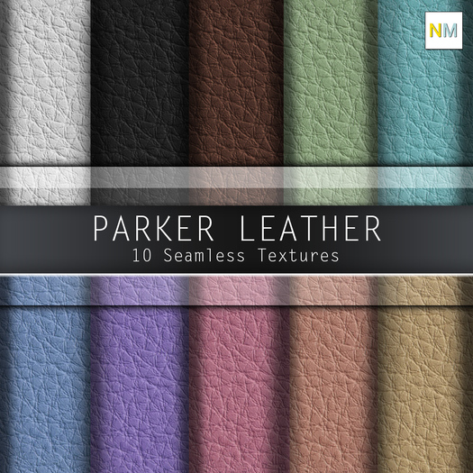 Parker Leather 10 Seamless Fabric Textures NM