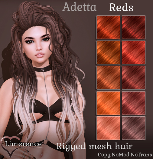 {Limerence} Adetta hair-Reds