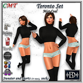 < BD > Toronto Set Mist Coal