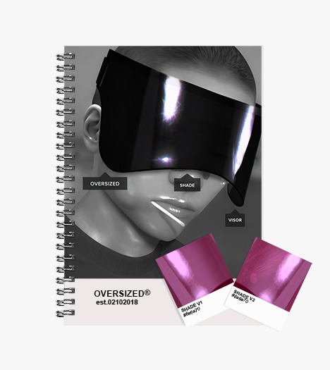 NORWHERE - "Shade" Visor Pink