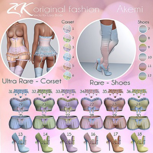 #35 -:zk:- Akemi/Necklace / Sweetness Peaches