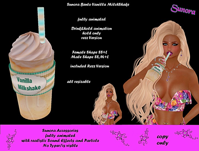 Sunora Bento Vanilla MilchShake