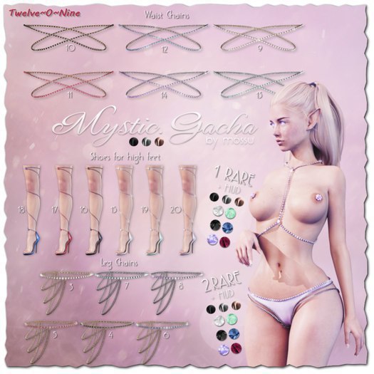 Mossu - Mystic.Waist Chains(11) - Maitreya - Red