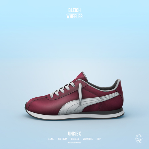 Bleich - Mesh Wheeler - Burgundy