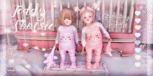 * {.:Little Stars.:} * Teddy Footie PJ - Fatpack (non-fitted)