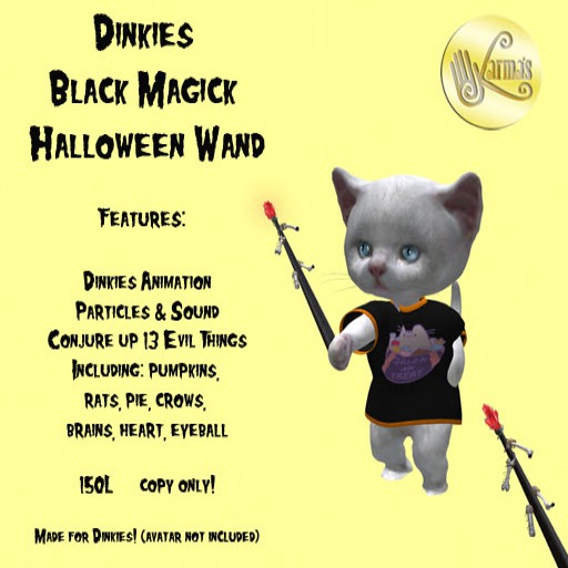 Dinkies Black Magick Wand (boxed)