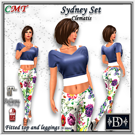 < BD > Sydney Set Clematis
