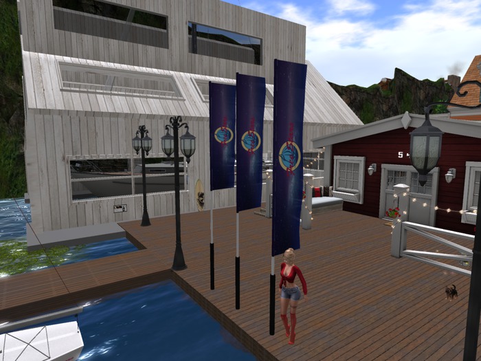 Free Stars -  Beach Flag