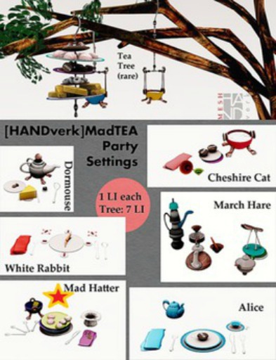 [HANDverk] Doormouse Setting MadTea Party