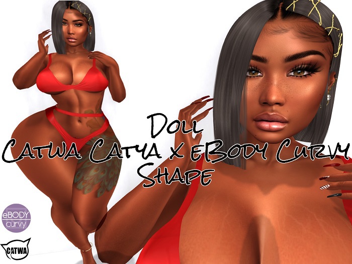 {Pulc} Doll: Catwa Catya x eBody Curvy Shape