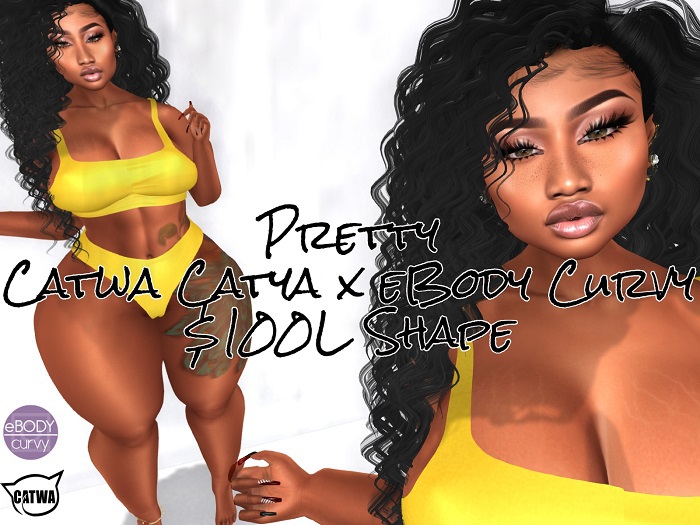 {Pulc} Pretty: Catwa Catya x eBody Curvy 100L Shape