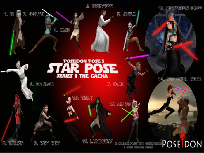 ::Poseidon:: Star Pose - S2 Devotion RARE