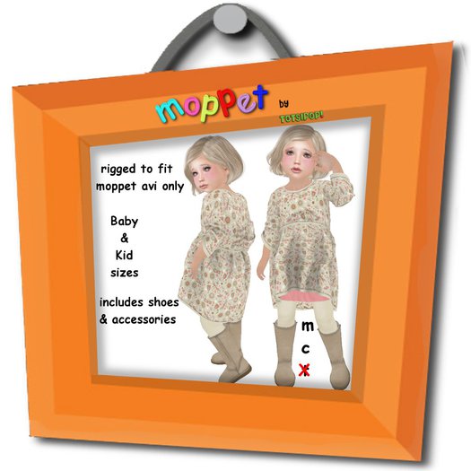 Moppet DragonFly Ruched Dress Set