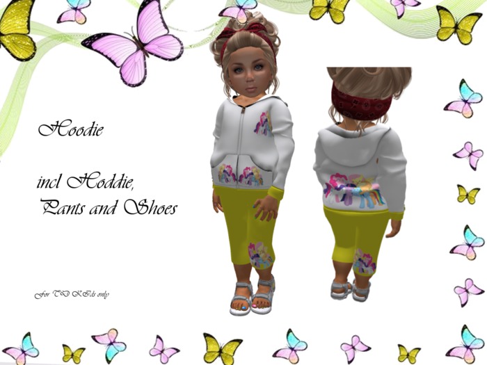 .:Buttons:. My Little Ponys Hoodie(boxed)