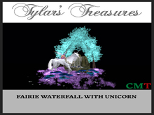 .:TT:.  FAIRIE WATERFALL WITH UNICORN box