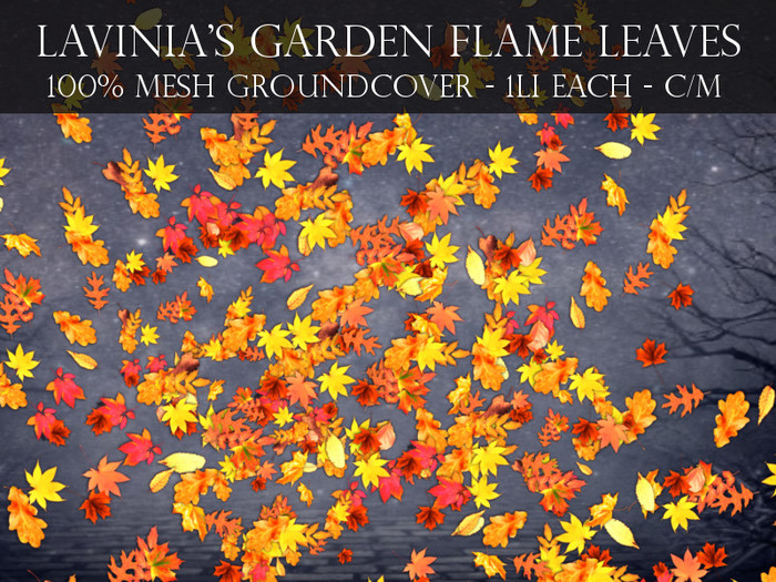 LOVE - LAVINIA'S GARDEN - FLAME LEAVES - ADD ME