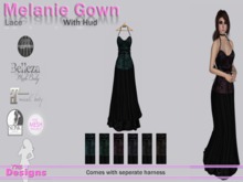 Melanie Gown With Hud Lace