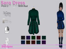 Sara Dress With Hud Plaid 2