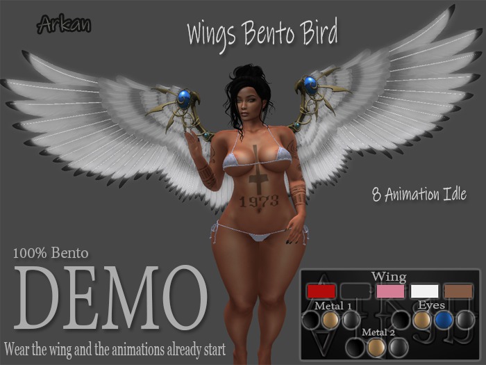 .::Arkan::. Wings Bento Bird DEMO