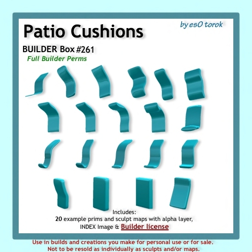 Patio Cushions Builder Box 261