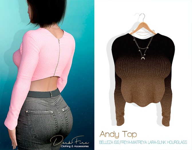 DarkFire Andy Top-Color# 15