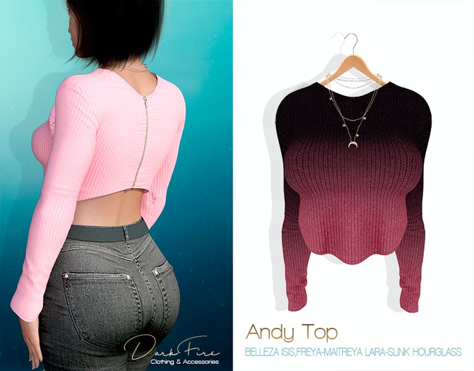 DarkFire Andy Top-Color# 18