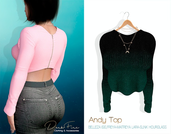 DarkFire Andy Top-Color# 21