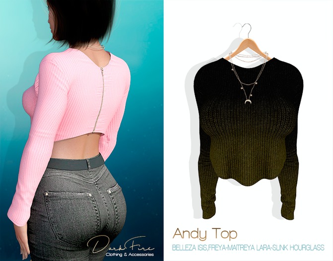 DarkFire Andy Top-Color# 22