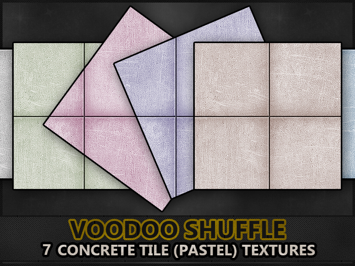 Second Life Marketplace Vs 7 Concrete Tile Textures Pastel