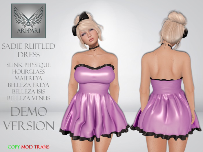 [Ari-Pari] Sadie Ruffled Dress (DEMO)