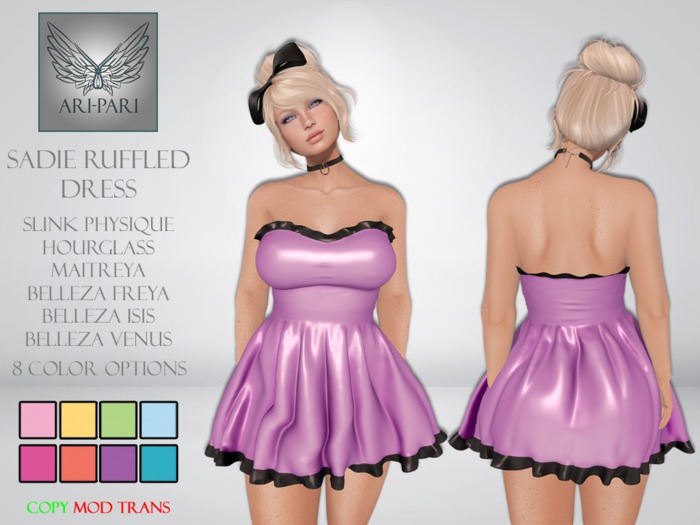 [Ari-Pari] Sadie Ruffled Dress
