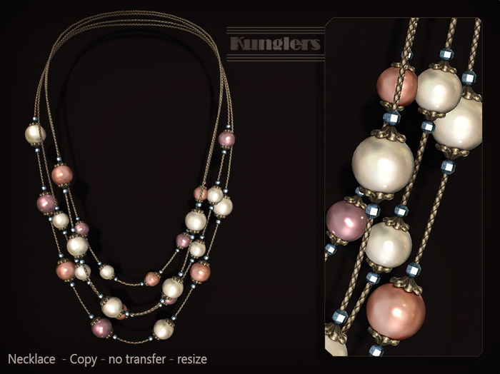 KUNGLERS - Ruth necklace - Abalone