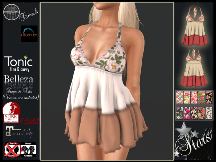 Stars - Classic, Maitreya dress, Altamura Sofia, Tonic Curvy & Fine - Danae